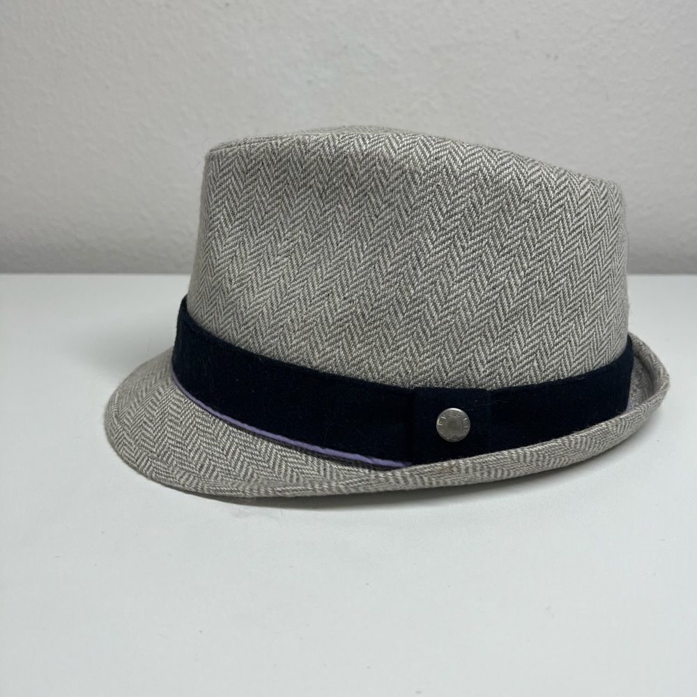 Perry Ellis Hat Men's Breathable Linen Top Hat Size S/M 10% Wool
